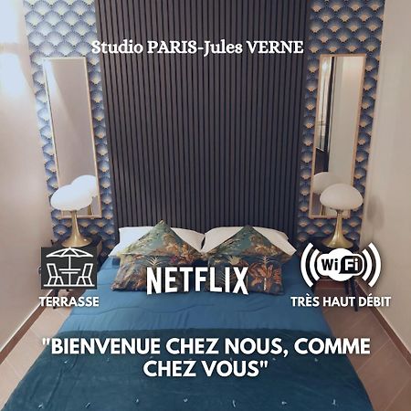 Paris-Julesverne-Bienvenue-Terrasse-Netflix Pantin Eksteriør billede